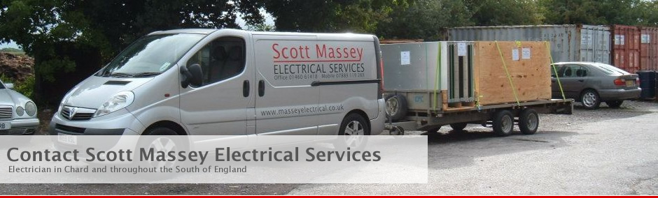 Contact Scott Massey Electrical Services - Electrician in Chard and throughout the South of England